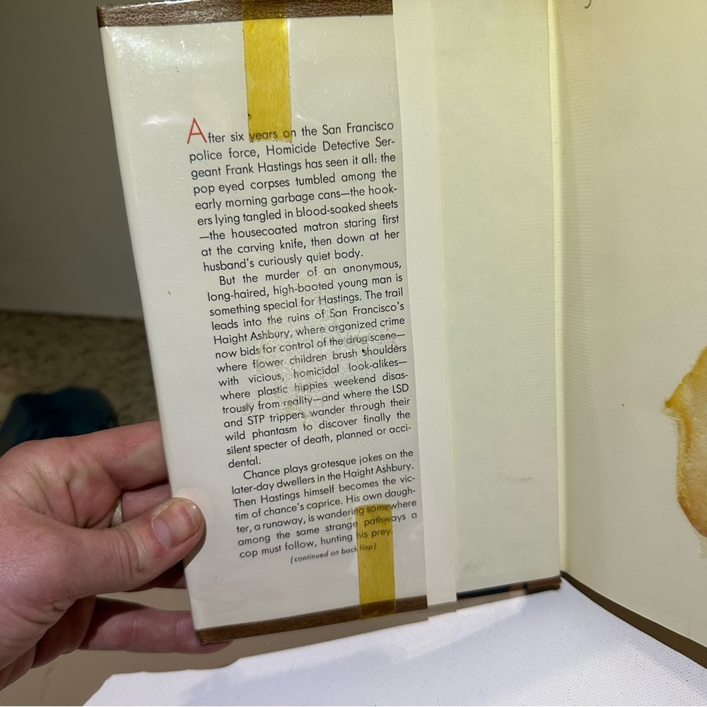 The Lonely Hunter Mystery Novel by Collin Wilcox: First Edition 1969 - Picture 6 of 8